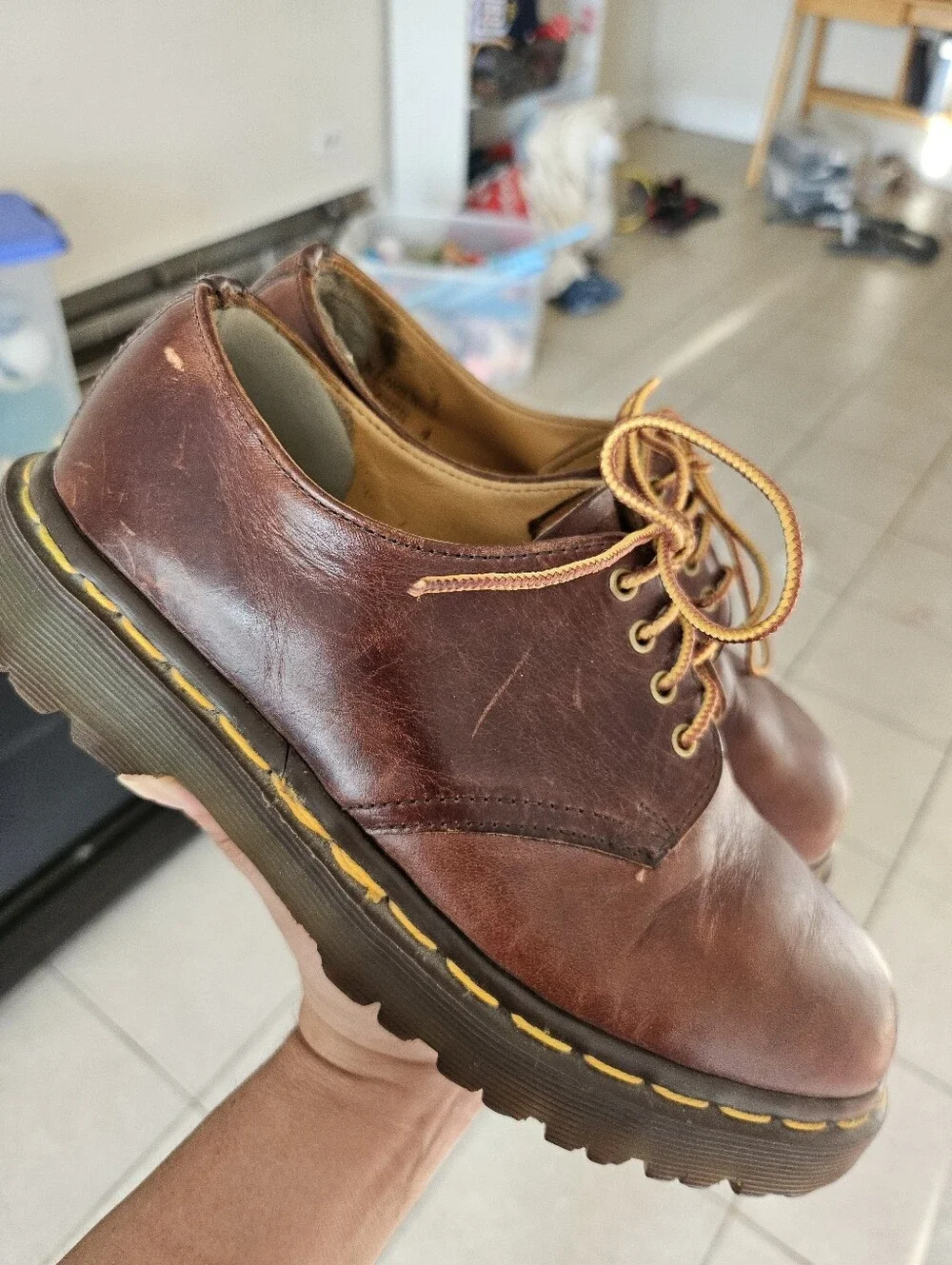 Vintage Dr. Martens Made In England Womens Size 6